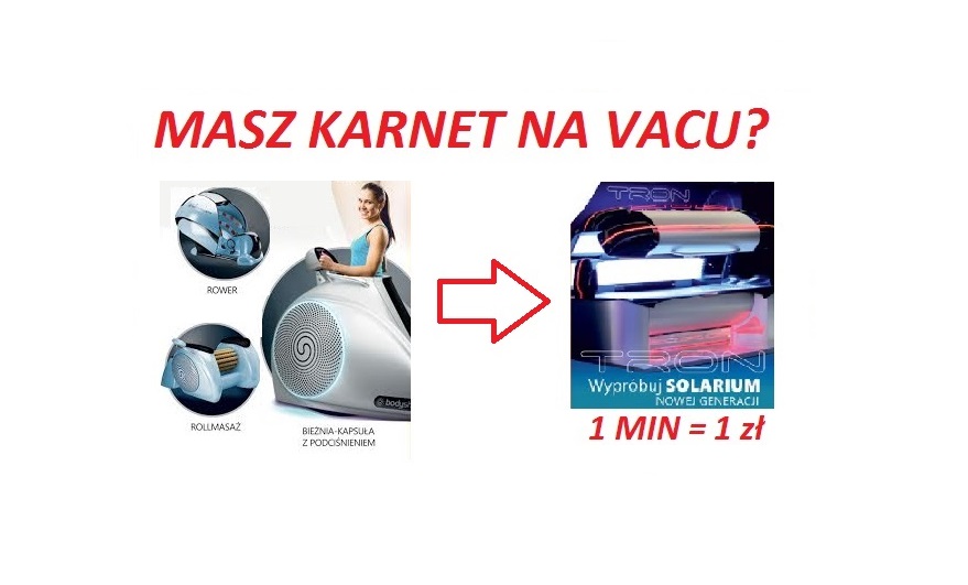 Tylko 1 zł za 1 min opalania!