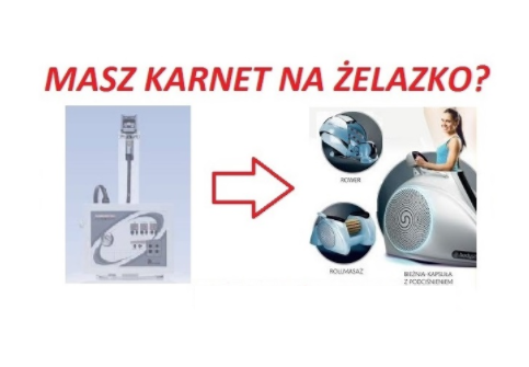 Tańsze karnety na urządzenia odchudzające!